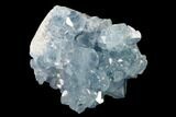 Sky Blue Celestine (Celestite) Crystal Cluster - Madagascar #157581-1
